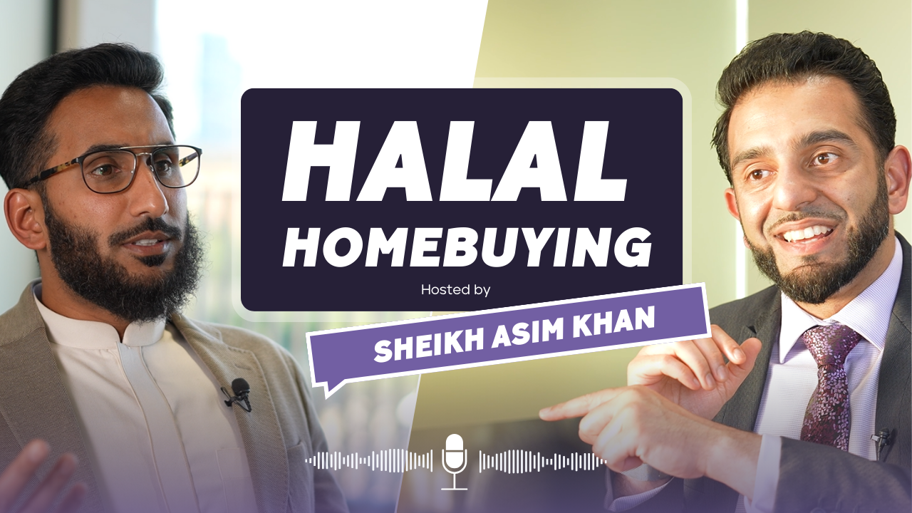 Asim Khan, Raza Ullah in Pfida's Podcast Cover | Exploring Halal Homeownership in the UK